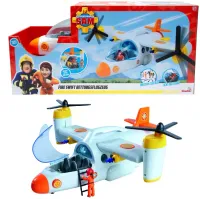 Strażak Sam. Duży samolot ratunkowy 42 cm + figurka Krystyny