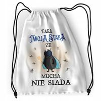 Plecak Dla Twojej Starej Sportowy Szkolny Worek Z Nadrukiem Ze Zdjęciem