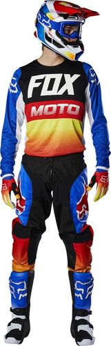 SPODNIE FOX 180 FYCE BLUE/RED 36 na Arena.pl