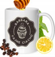 Kubek Dla Barbary Koleżanki Przyjaciółki Prezent Z Nadrukiem Biały 330Ml