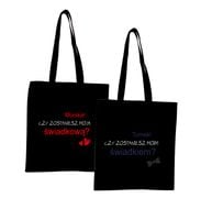 Eko Torba z nadrukiem PREZENT dla ŚWIADKOWEJ