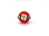 Żarówka LED 0,25W B8.4 , Bx8.4 kokpit, zegary 12V czerwona