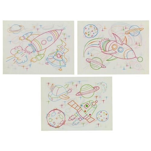 Magiczna Tablica LED 3D do Rysowania Kosmos na Arena.pl