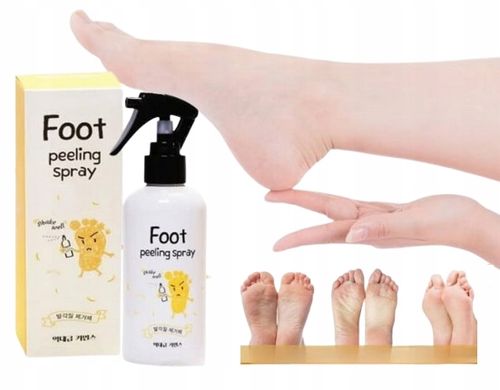 PEELING w spray-u do STÓP PIĘT Zmiękcza Złuszcza Pielęgnuje 200 ml na Arena.pl