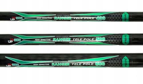 ultralekki WĘGLOWY BAT wędka FL PRO RANGER 7m 700 10-30g na Arena.pl