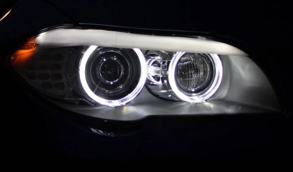 2SZT ŻARÓWKI BMW RINGI LED MARKER 160W do BMW E39 E53 E60 E61 E65 E87 6250K zdjęcie 7