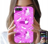 ETUI DO HUAWEI Y6 2018 - LOVE CAT, WZORY Z KOTAMI KOTY, POKROWIEC