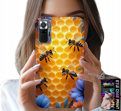 ETUI DO XIAOMI NOTE 10 PRO - PSZCZOŁY UL PLASTER MIODU PLECKI CASE na Arena.pl