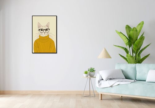 Plakat 53x81cm Intelektualista na Arena.pl