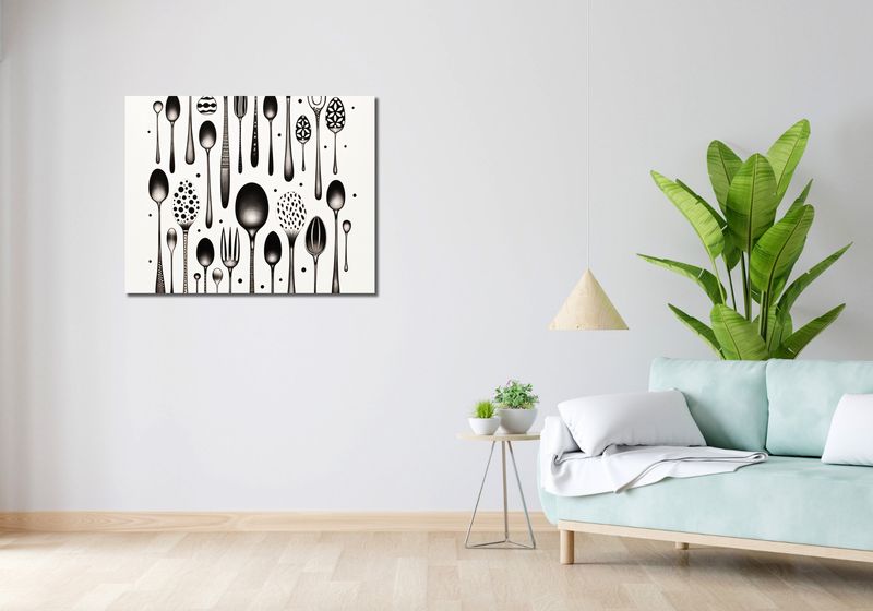 Obraz 90x70cm Narzędzia Smaku zdjęcie 2