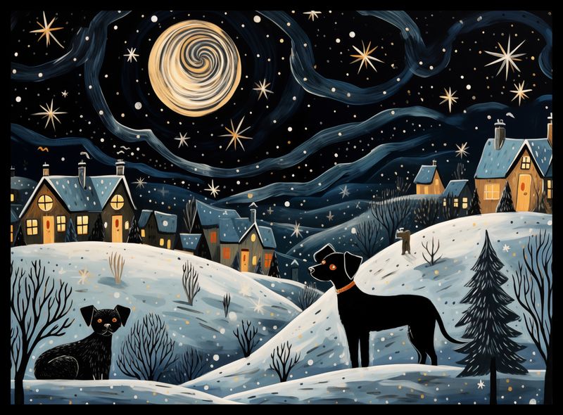 Plakat 55x40cm Nocny Psi Patrol zdjęcie 2