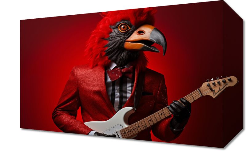 Obraz 30x20cm Zwierzęcy Rock'n'Roll zdjęcie 1