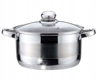 Garnek stal Ø24cm 6l Kinghoff