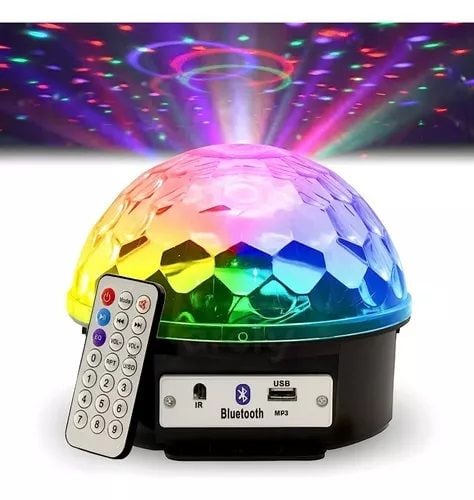 PROJEKTOR XXL KULA DISCO+PILOT +BLUETOOTH +GŁOŚNIK zdjęcie 8