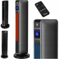 TERMOWENTYLATOR GRZEJNIK ELEKTRYCZNY OSCYLACJA CERAMICZNY 2200W + PILOT