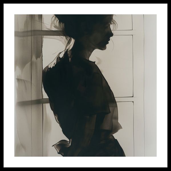 Plakat 40x40cm Półcień Zarysu zdjęcie 3