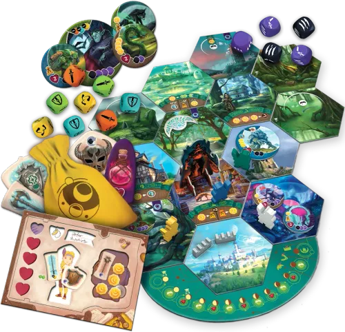 Kooperacyjna gra planszowa dla dzieci i całej rodziny - Kroniki zamku Avel na Arena.pl