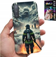 ETUI DO SAMSUNG A7 2018 - STRAŻ POŻARNA POŻAR STRAŻAK OBUDOWA CASE