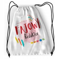 Plecak Dla Redaktora Sportowy Szkolny Worek Torba Z Nadrukiem Ze Zdjęciem