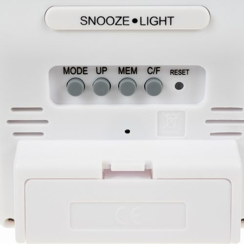 TERMOMETR I HIGROMETR POKOJOWY LED ELEKTRONICZNY WEWNĘTRZNY CYFROWY na Arena.pl