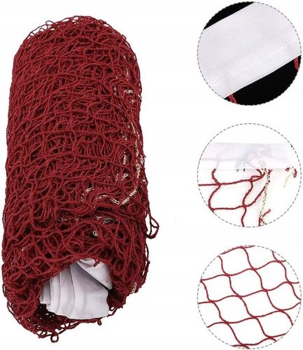 Siatka do gry w badmintona 6m długa mocna profesjonalnych amatorskich meczy na Arena.pl