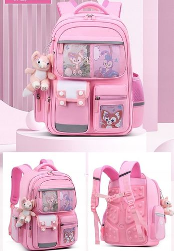 PLECAK SZKOLNY TORNISTER + PIÓRNIK KRÓLIK ZAJĄC odblaski WIELOKOMOROWY 3D na Arena.pl