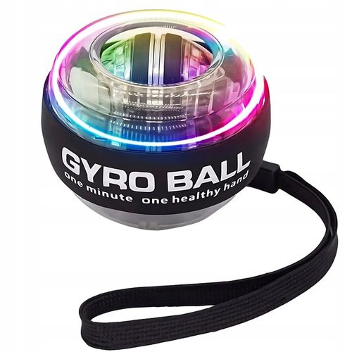 Powerball Kula Żyroskopowa Licznik LED do ćwiczeń nadgarstka Ściskacz RGB na Arena.pl