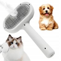 SZCZOTKA PAROWA DLA KOTA PSA ZWIERZĄT ELEKTRYCZNA DO PIELĘGNACJI SIERŚCI