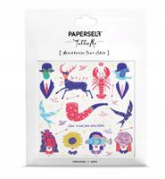 Paperself wodny tatuaż damski kolorowy 2szt Salute