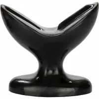 calexotics colt plug medium czarny - elastyczny anatomiczny korek 9x6cm