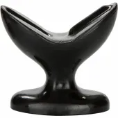 calexotics colt plug medium czarny - elastyczny anatomiczny korek 9x6cm