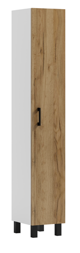 Słupek łazienkowy stojący Nati 170 dąb craft złoty/biały (W3) na Arena.pl