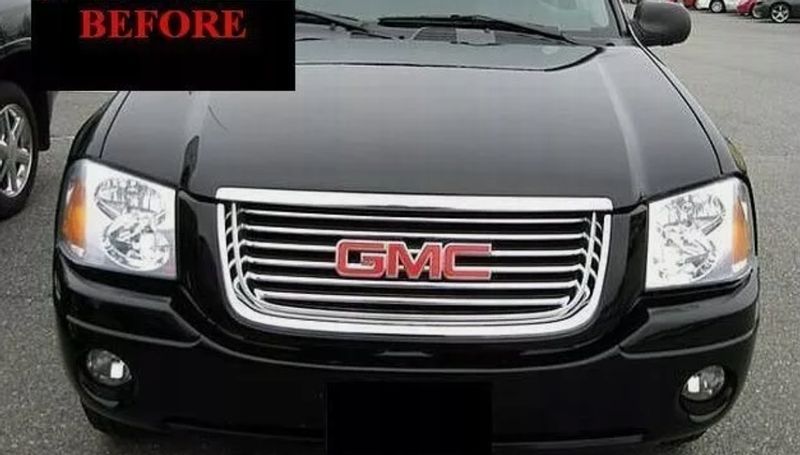 2002-2009 GMC ENVOY - LIstwy chrom grill chromowan zdjęcie 1