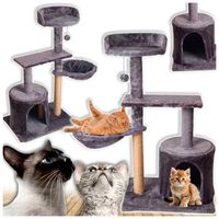 Drapak Dla Kota Duży Wysoki Wieża Legowisko Domek Budka Zabawka Sznurek