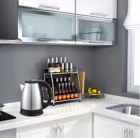 CZAJNIK ELEKTRYCZNY BEZPRZEWODOWY 1500W 2L DUŻY SREBRNY STAL na Arena.pl