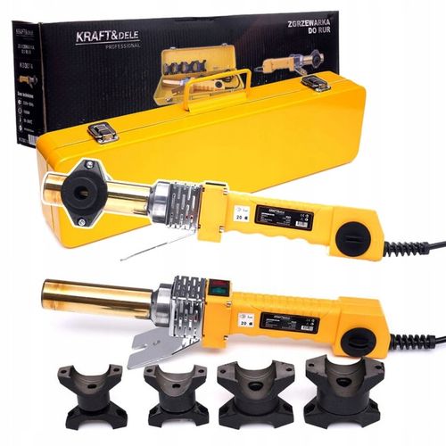 ZGRZEWARKA DO RUR PP PCV 1950W 230V/50Hz WALIZKA + MATRYCE 16-32mm na Arena.pl