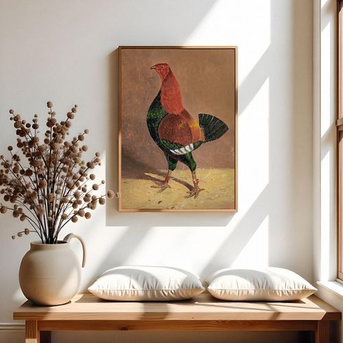 Plakat kura ilustracja 29,7x42 cm A3 na Arena.pl