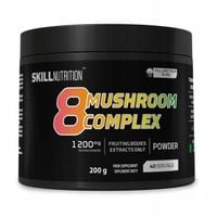 GRZYBY WITALNE EKSTRAKT w proszku 8w1 Lion’s Mane |Chaga| Reishi| Cordyceps