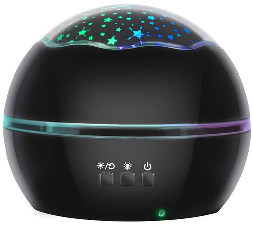 Obrotowa Lampka Nocna Projektor Nieba Gwiazd 2w1 na Arena.pl