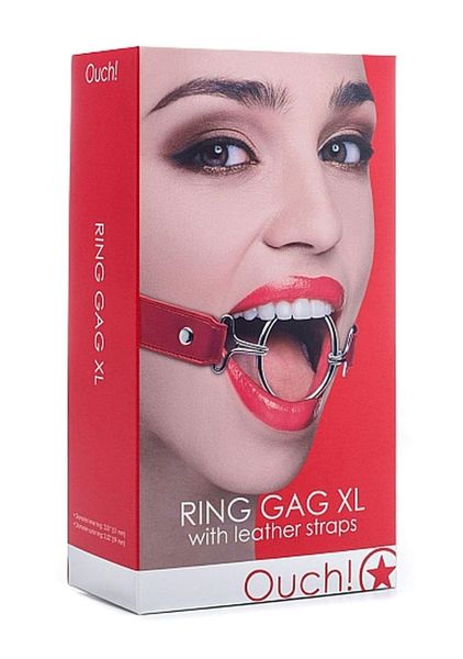 Ring Gag XL - Red zdjęcie 2