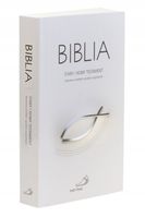 BIBLIA STARY i NOWY TESTAMENT "z rybką". Oprawa miękka, z kolorową wkładką