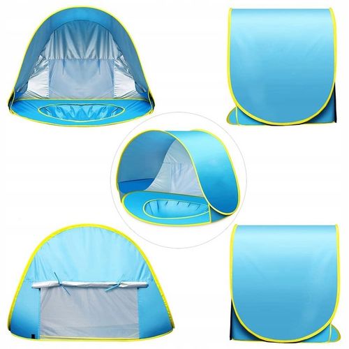 NAMIOT PLAŻOWY NA PLAŻĘ BIWAK Z BASENEM BRODZIKIEM BRODZIK Z DASZKIEM na Arena.pl