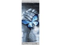 40X100CM MOTYL DŁONIACH OBRAZ PION