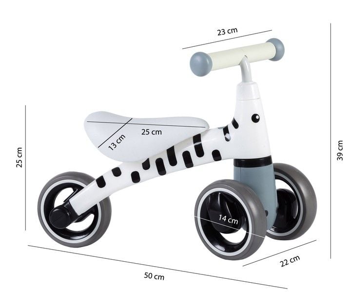 Rowerek biegowy "Zebra" Ecotoys zdjęcie 5