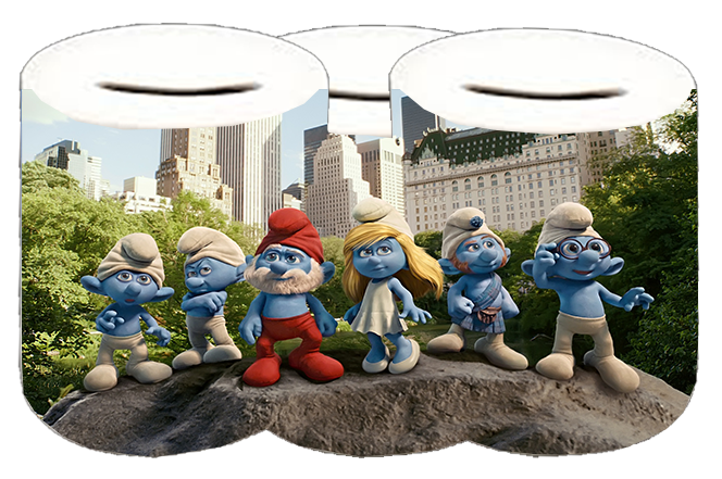 Skarbonka ceramiczna Smerfy zdjęcie 1