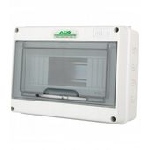 SKRZYNKA ELEKTRYCZNA NATYNKOWA IP65 1X8 MODEUŁÓW 8 DIN 63A