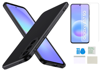 Etui do SAMSUNG GALAXY A57 5G czarny case obudowa plecki + folia ochronna