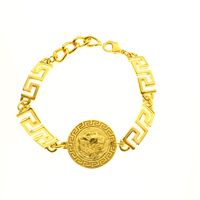 bransoletka z grecką monetą (b15/tgu/13au)