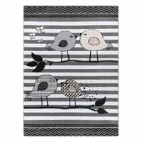 RUG/LU/TINIES/BIRDS/GREY/120x170