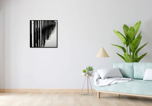 Plakat 60x60cm Rytm Wody i Drewna na Arena.pl